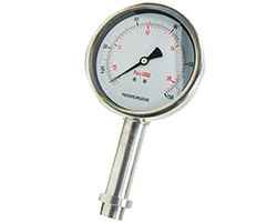 压板式防震隔膜压力表